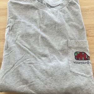 Vineyard Vines Gray Long Sleeve Tee